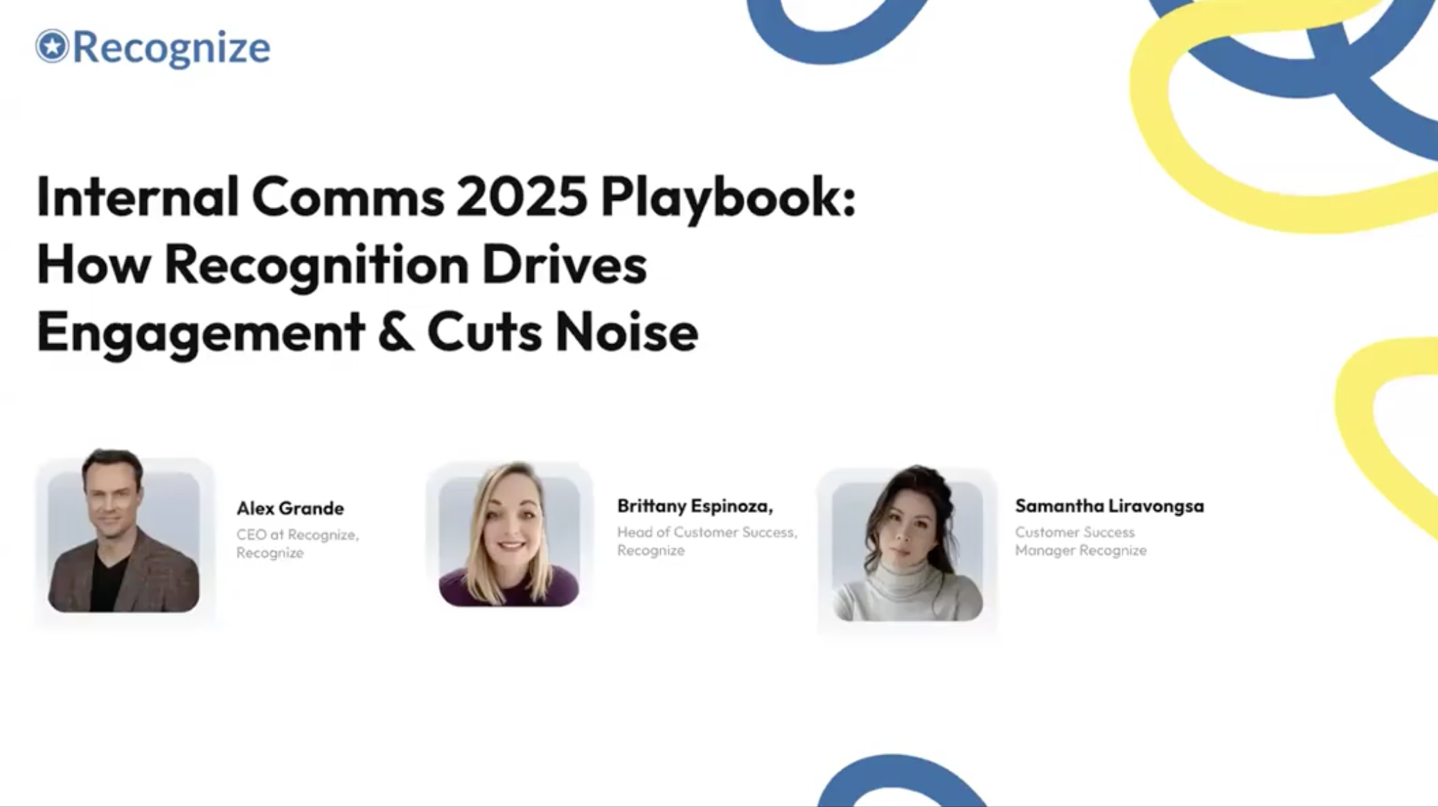 Internal Comms 2025 Playbook: How Recognition Drives Engagement & Cuts Noise