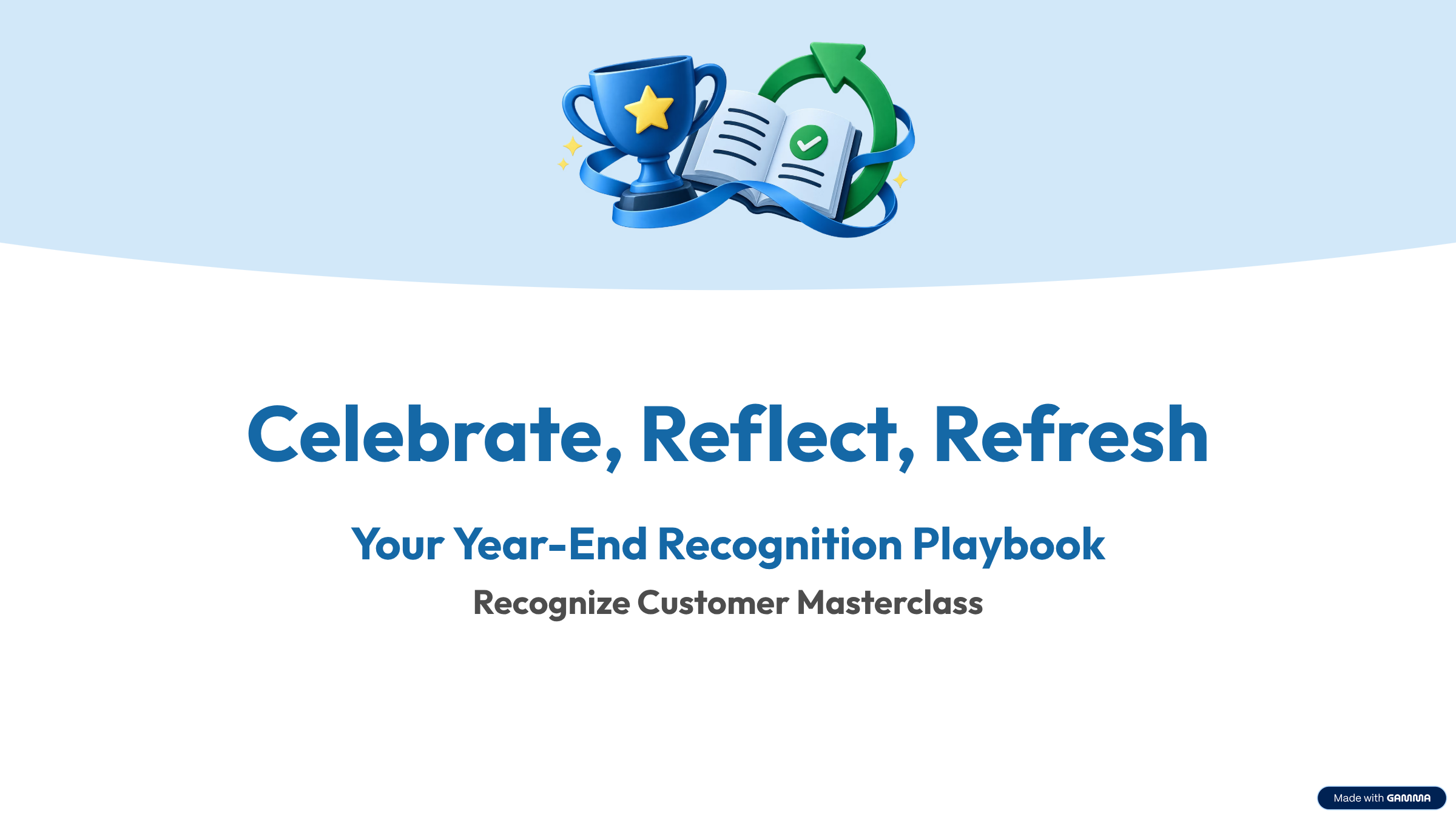 ✨ Celebrate, Reflect, Refresh: Your Year-End Recognition Playbook